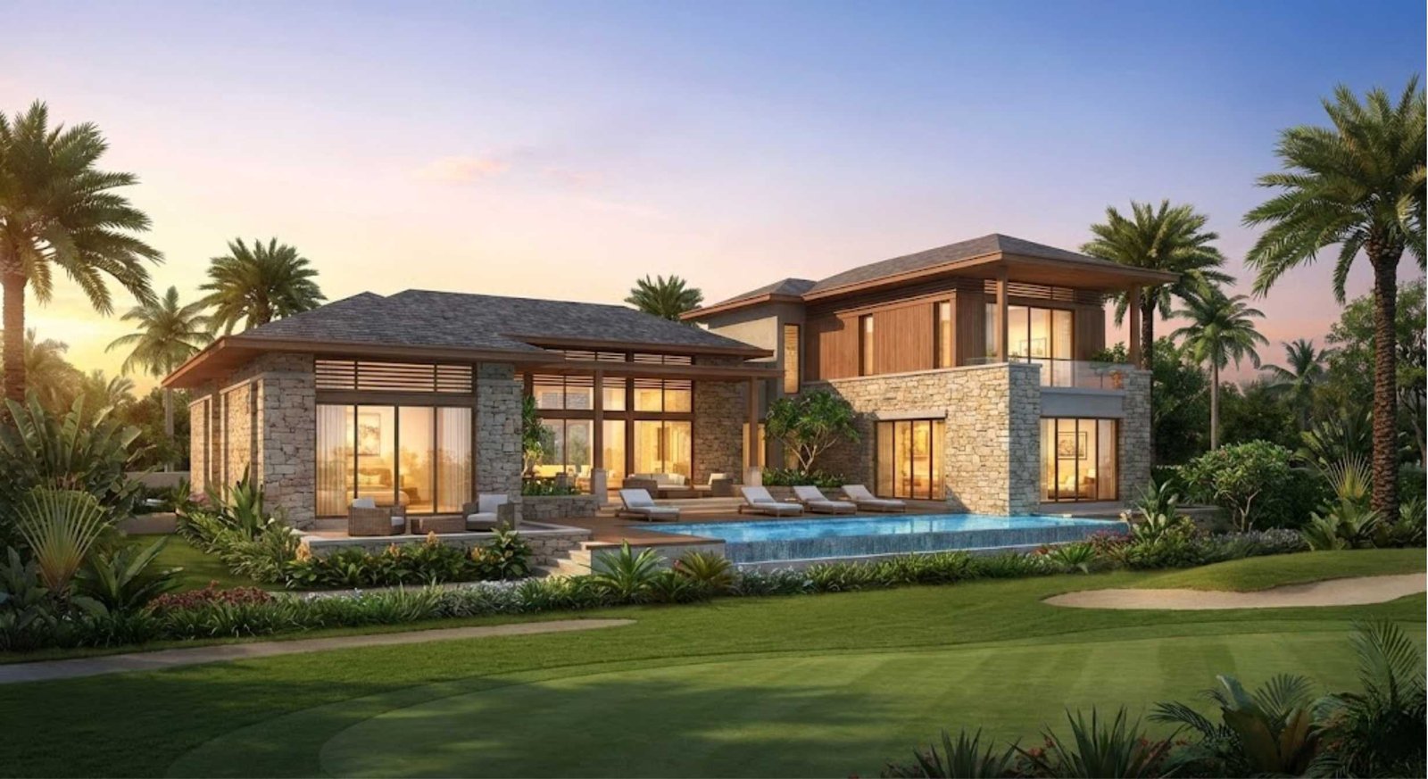 Contemporary villa