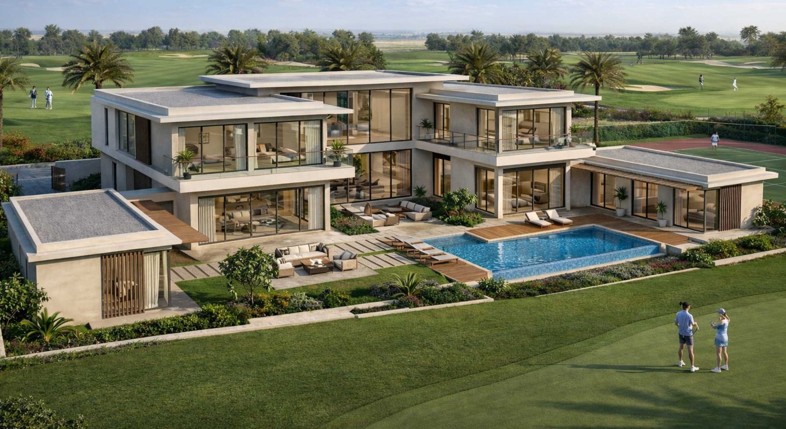 Contemporary luxury residential property